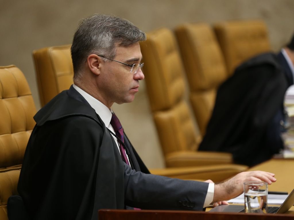 André Mendonça durante sessão no STF, em fotografia de arquivo de 7 de junho de 2023.