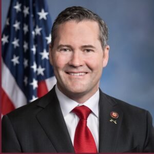 Retrato oficial de arquivo de Michael Waltz como deputado em 2019; não retrata o evento da ONU de outubro de 2026.