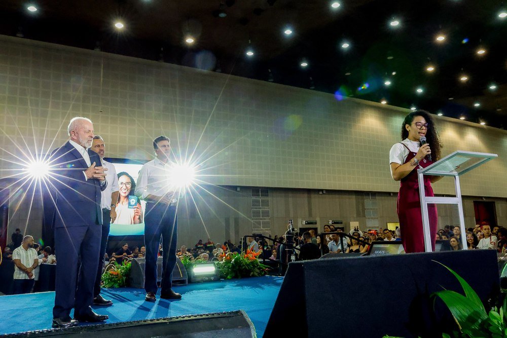 Foto de arquivo de Luiz Inácio Lula da Silva em evento oficial.