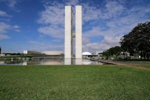 Congresso Nacional em Brasília em janeiro de 2024; fotografia de arquivo.